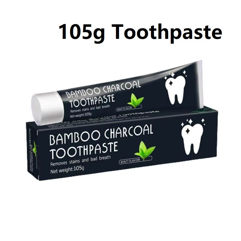 Bamboo Charcoal Toothpaste Whitening Teeth Activated Carbon Removing Yellow Teeth Cleaning Tooth Stain Oral Fresh Tooth Care