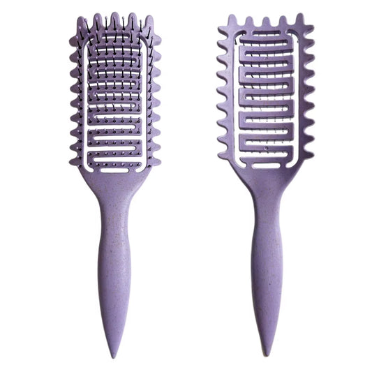 Curl Define Styling Brush Brosse Cheveux Femme Detangling Hair Brush Tangled Hair Comb Shaping Defining Curl Barber Styling Tool